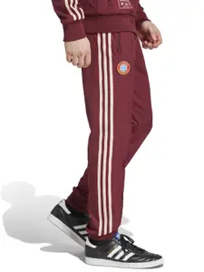 ADIDAS Fcb Icon TP Men Slim Fit Mid Rise Track Pants