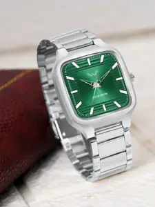 LOUIS DEVIN Men Brass Dial & Stainless Steel Bracelet Style Straps Analogue Watch LD-GS069