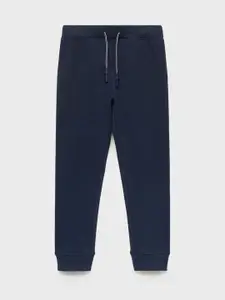 Mango Kids Boys Pure Cotton Joggers