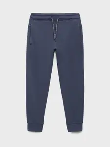 Mango Kids Boys Pure Cotton Joggers