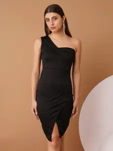 Chemistry One Shoulder Sheath Dress