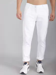 LINARIA Men Classic Slim Fit Mid-Rise Jeans