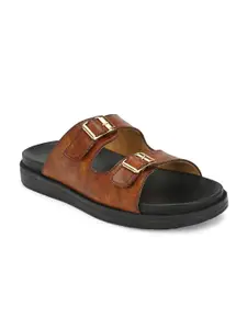 Eego Italy Men Comfort Sandals With Buckle