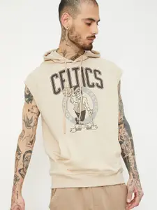 max Men Printed Extended Sleeves T-shirt