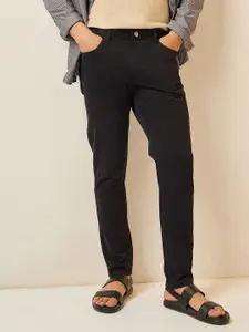 THE BEAR HOUSE Men Cotton Slim Fit Chinos