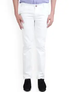 LINARIA Men Classic Slim Fit Mid-Rise Cotton Jeans
