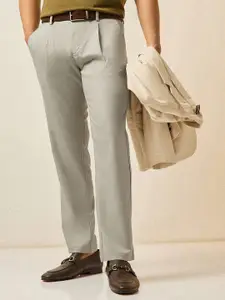 THE BEAR HOUSE Men Solid Regular Fit Trouser