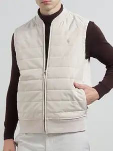 Polo Ralph Lauren Men Stand Collar Solid Casual Puffer Jacket