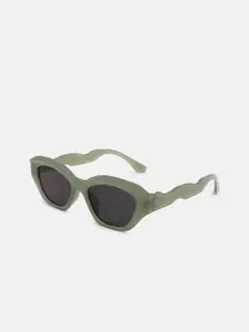 HAUTE SAUCE by  Campus Sutra HAUTE SAUCE by Campus Sutra Women Cateye Sunglasses with Polarised Lens