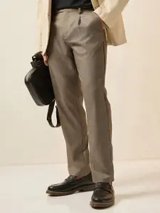 THE BEAR HOUSE Men Solid Regular Fit Trouser