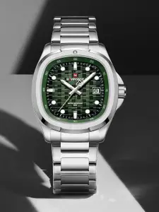 Naviforce Men Dial & Stainless Steel Straps Analogue Watch NF9240_S GN S