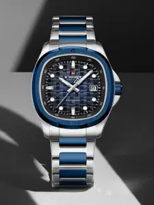 Naviforce Men Dial & Stainless Steel Straps Analogue Watch NF9240_S BE BE