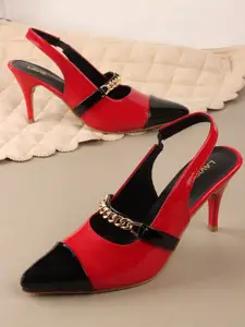 Lavie Women Colourblocked Stiletto Pumps