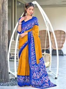 Anouk Floral Pure Cotton Saree