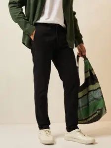 THE BEAR HOUSE Men Slim Fit Regular Trousers