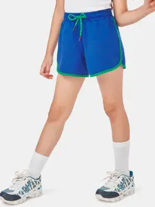 You Got Plan B Girls Relaxed Fit Running Cotton Sports Shorts