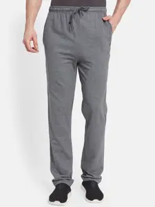 Octave Men Cotton Mid Rise Track Pants