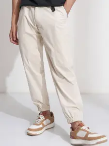 HIGHLANDER Men Comfort Relaxed Fit Cotton Joggers