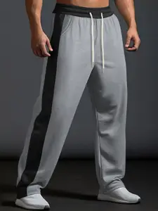 StyleCast x Revolte Men Striped Loose Fit Easy Wash Joggers Trousers