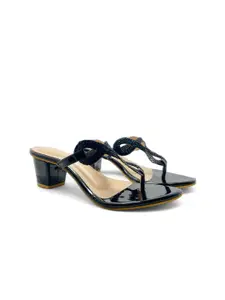 FABBMATE Women Solid Block Heels Sandals