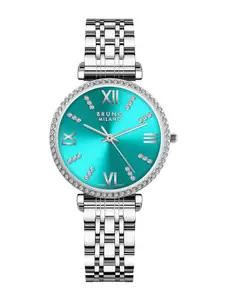 Bruno Milano Women Stainless Steel Dial & Bracelet Style Straps Analogue Watch BM1006-08