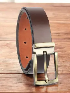 The Roadster Lifestyle Co Men Leather Formal Belt