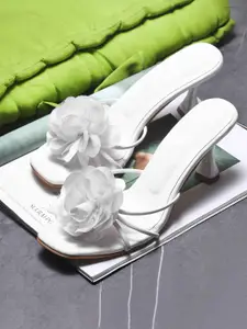 Froh Feet Women Flowered stilettoes heel