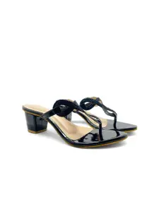 FABBMATE Women Woven Design Mid-Top Comfort Sandals