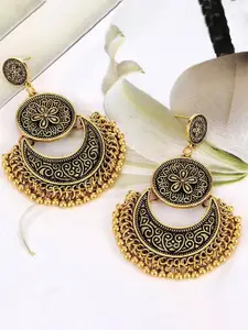 YouBella Gold-Plated Contemporary Chandbalis