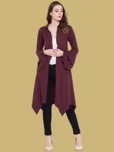 Hypernation Cotton Open Front Longline Shrug