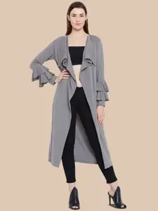 Hypernation Open Front Pure Cotton Longline Shrug