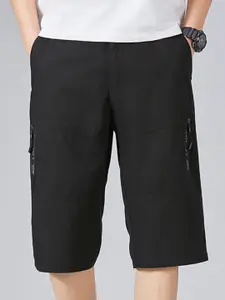 StyleCast x Revolte Men Mid-Rise Loose Fit Cargo Shorts