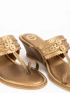 Dhaga Ethnic Wedge Sandals