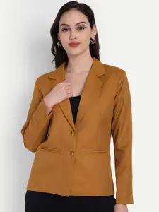 Moda Rapido Notched Lapel Single-Breasted Formal Blazer