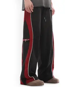 StyleCast x Revolte Men Striped Loose Fit Joggers Trousers