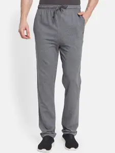 Octave Men Cotton Mid Rise Track Pants