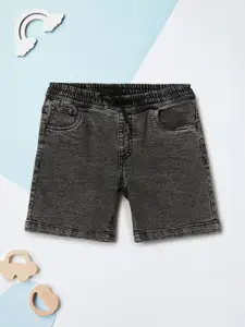 max Boys Regular Fit Denim Shorts