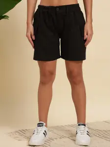 KASHIAN Women Regular Fit Cargo Shorts