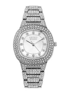 Bruno Milano Women Stainless Steel Dial & Bracelet Style Straps Analogue Watch BM1005-01