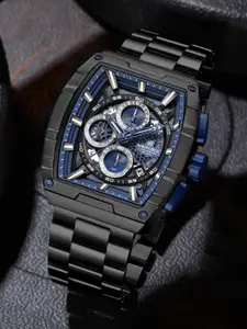 Naviforce Men Stainless Steel Bracelet Style Analogue Chronograph Watch NF8066_B/BE/B