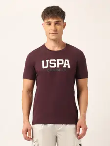 U.S. Polo Assn. Denim Co. Men Brand Logo Printed T-shirt