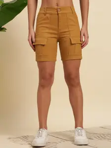 KASHIAN Women Regular Fit Cargo Shorts