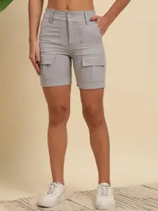 KASHIAN Women Regular Fit Cargo Shorts