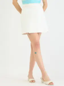 Elle Women Above Knee Wrap Skirt