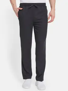 Octave Men Cotton Mid Rise Track Pants