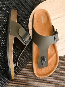 Woakers Men Leather Comfort Sandals