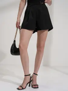 Tokyo Talkies Women Regular Fit Above Knee Regular Shorts