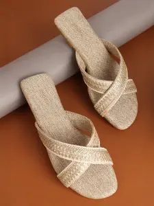 Anouk Women Embellished Open Toe Flats