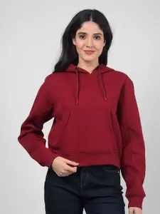 Numero Uno Solid Hooded Sweatshirt