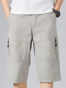 StyleCast x Revolte Men Regular Fit Cargo Bermuda Shorts